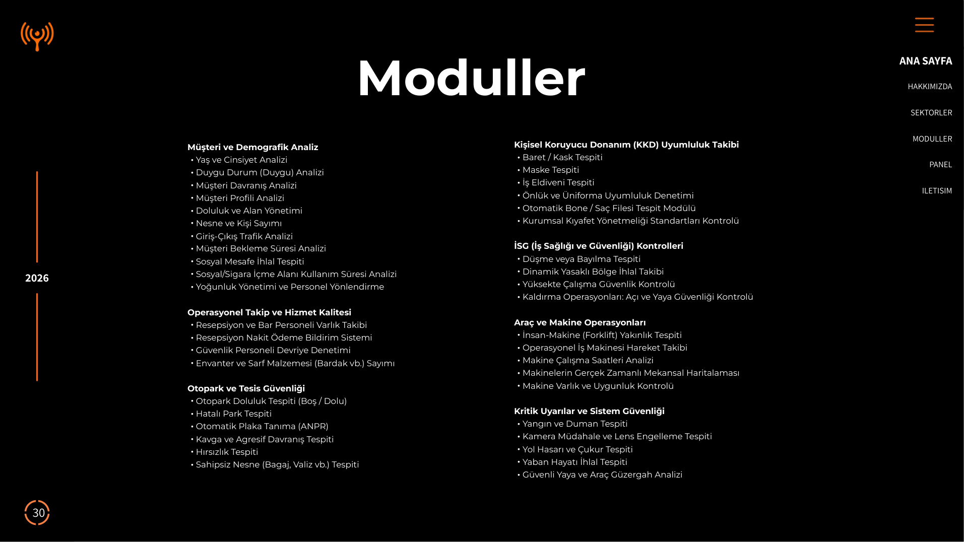 Modül kataloğu